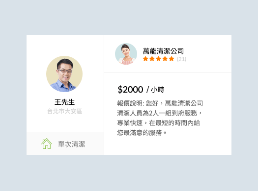 幫您第一時間準確報價